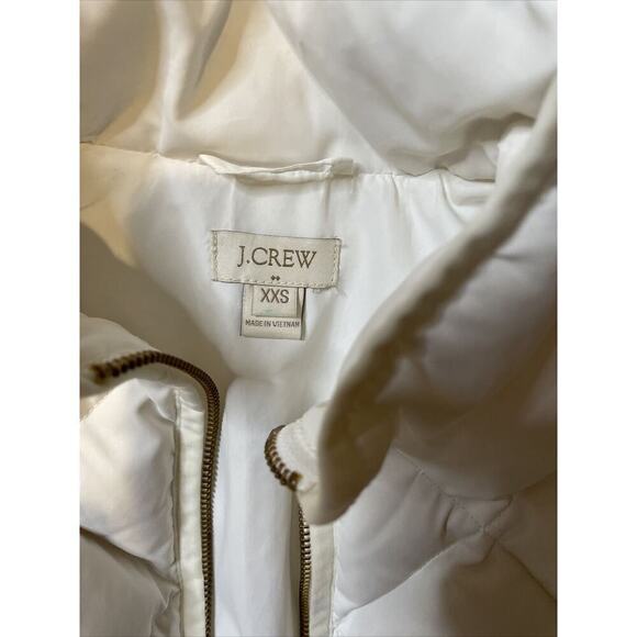 J Crew Vest XXS 60%Down/Remainder Waterfowl Feathers - Picture 2 of 5